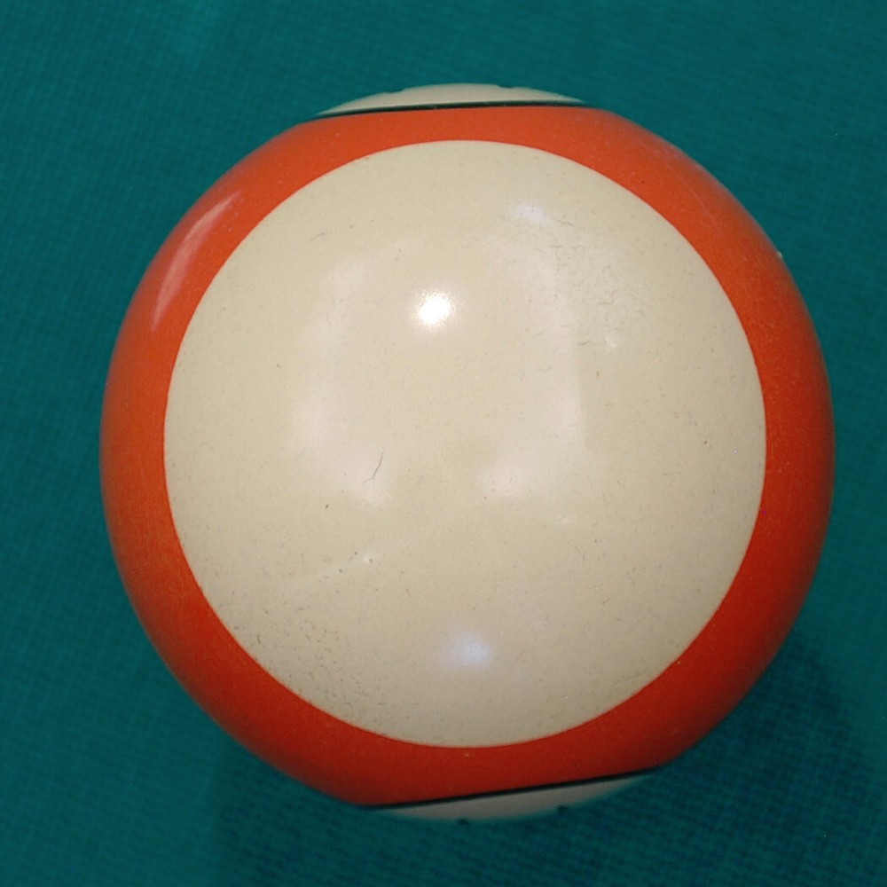 Vintage 2-1/4" Brunswick (BBC) CompoIvory Eleven Ball