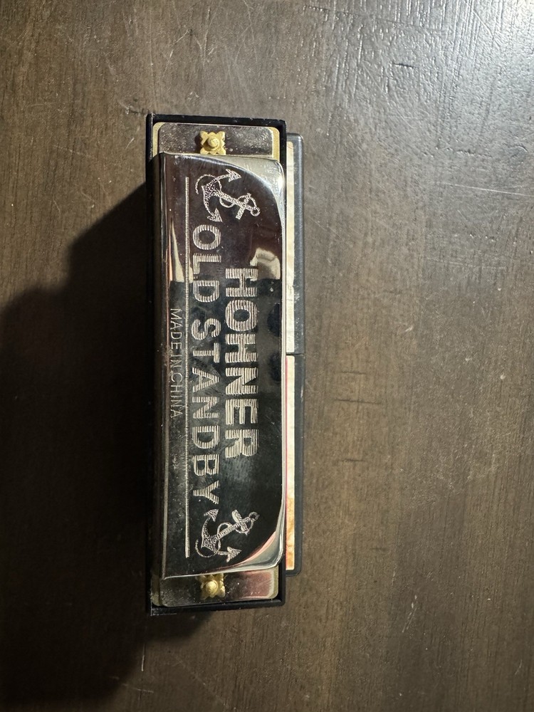 HOHNER Old Standby 34B Diatonic Harmonica Key C Chrome Finish with Case