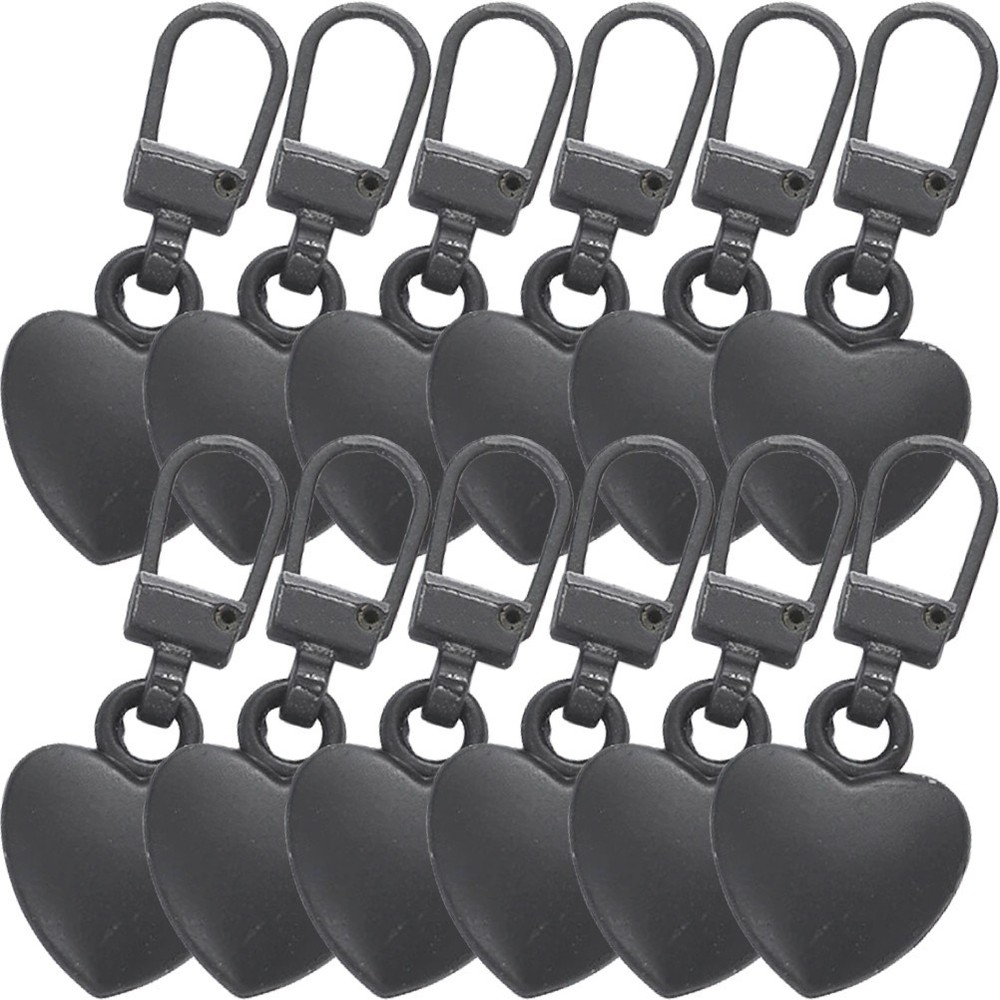 12 Pcs Reusable Zipper Tabs Accessories Slider Replacement Puller