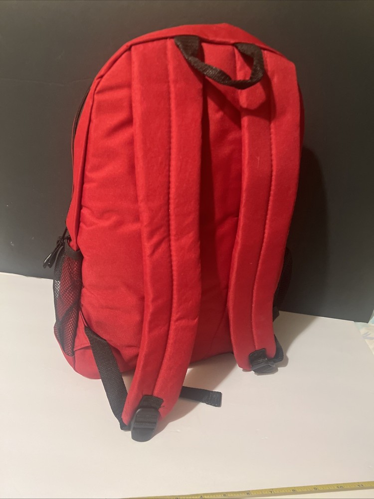 BN NT Red Backpack 13.5" Length, 16" Height, 4.25" Depth