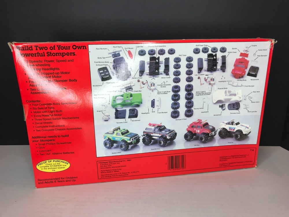 Schaper Stomper II Deluxe Custom Kit Box & Instructions only 714