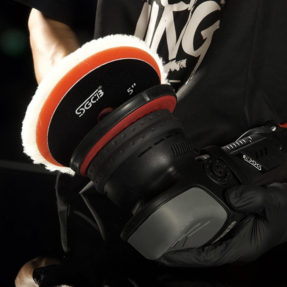 6" Wool Buffing Pads 3Pcs - Coarse, Medium, Light Cutting Car Wool Polishing ...