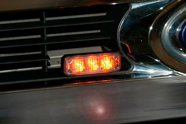 Buyers 2.5" Multi Mount Mini Amber LED Strobe Light