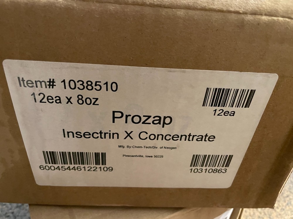 CASE AS 12 PROZAP INSECTRIN X 8 OZ CONCENTRATE