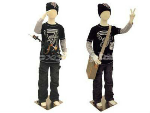 Child Bendable Full Body Form 9yrs Mannequin Flex #JF-CH09T
