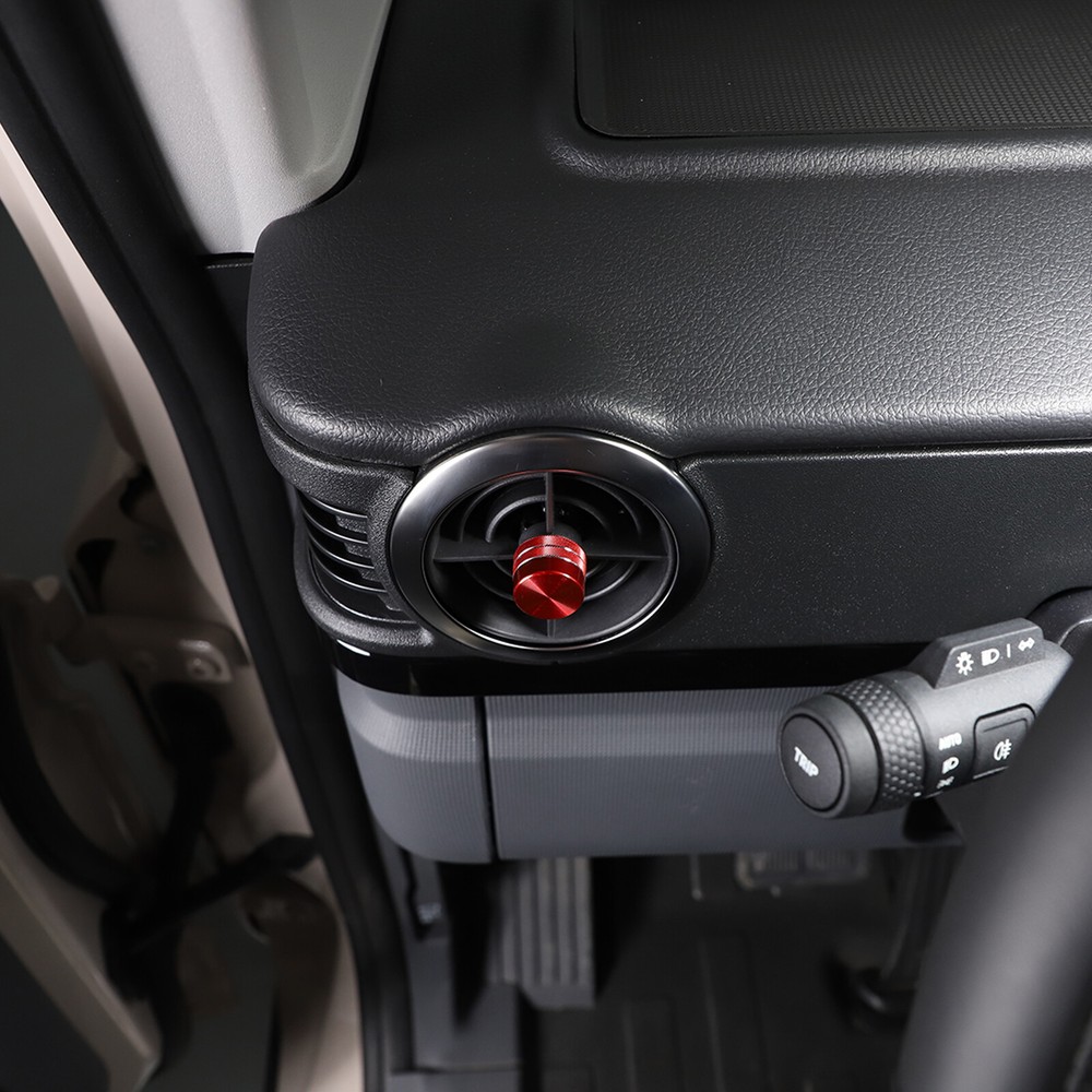 Side Vent Knobs Aluminum Alloy Red for INEOS Grenadier 2020+