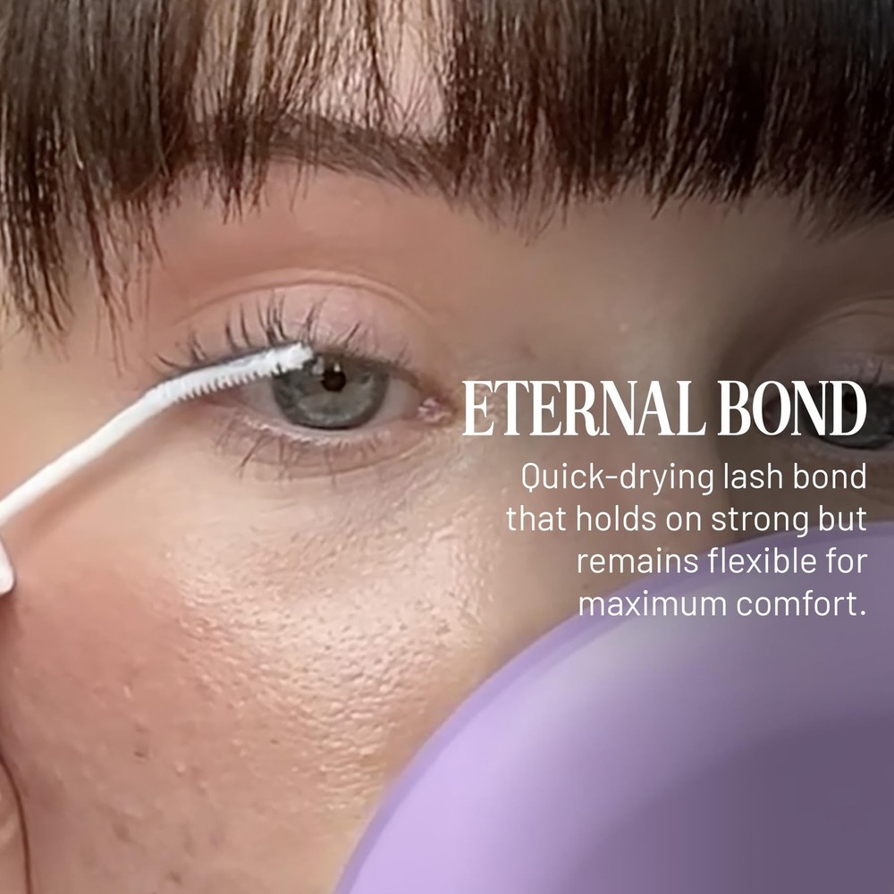 Lilac St Lash Glue - Quick Dry Waterproof - Mini Mascara Wand Application