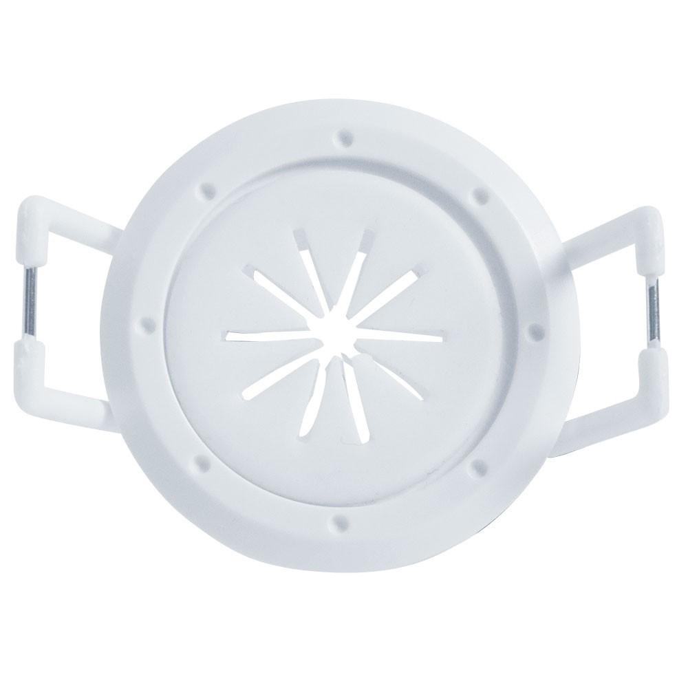 1.5" Cable Pass Through Port Spring Lock - 2 Pk - White - Construct Pro Speedy’Z