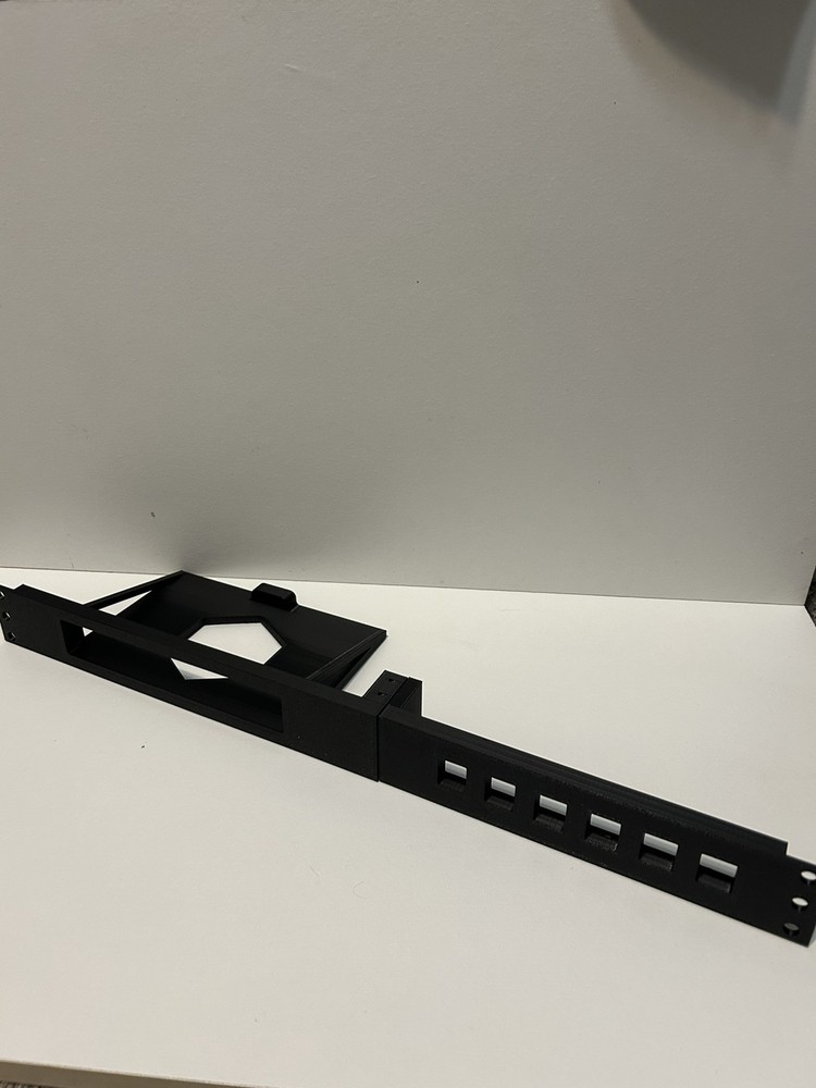 19” Server Rack Mount For TP Link SG2008 With 6 Keystone Slots