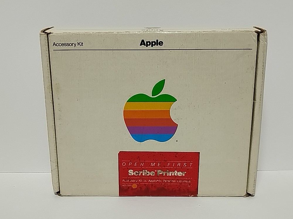 Vintage Apple IIc Scribe Printer Accessory Kit A2C4520 - READ a3