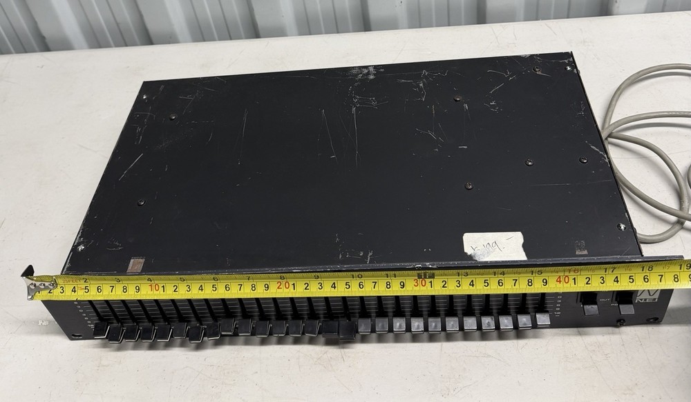 Neptune Electronics 2712 Graphic Equalizer Dual Channel Rack EQ USA