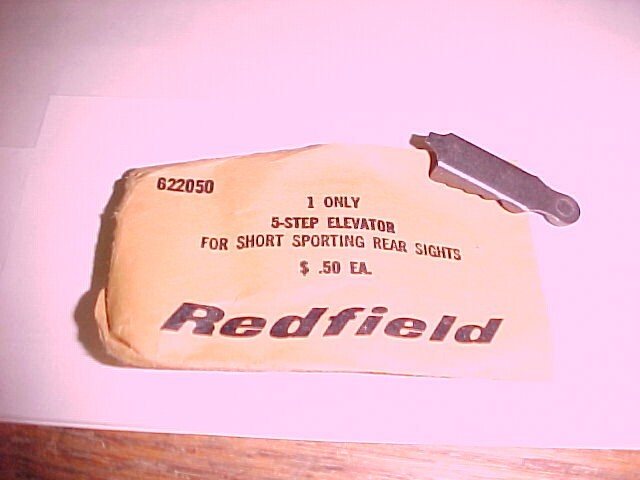 Redfield 5 Step Elevator for Short Sporting Rear Sights Part #622050