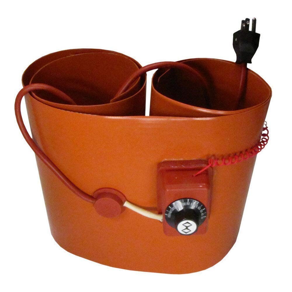 Silicone Drum Heater,110V Silicon Metal Oil Drum Heater Barrel Band 1.5KW