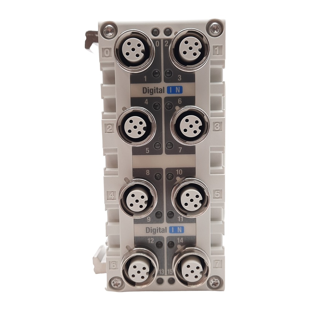 SMC EX600-DXND Digital Input Serial Interface Unit 16x NPN Input M12 5-Pin 24VDC
