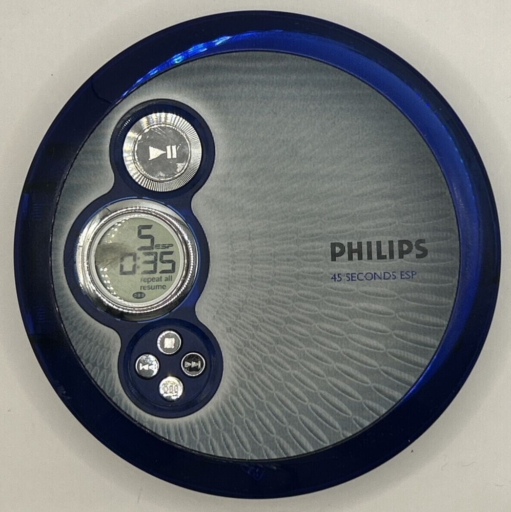 Philips Portable CD Player AX2412/17 45 Second ESP Discman Walkman RB Tested !