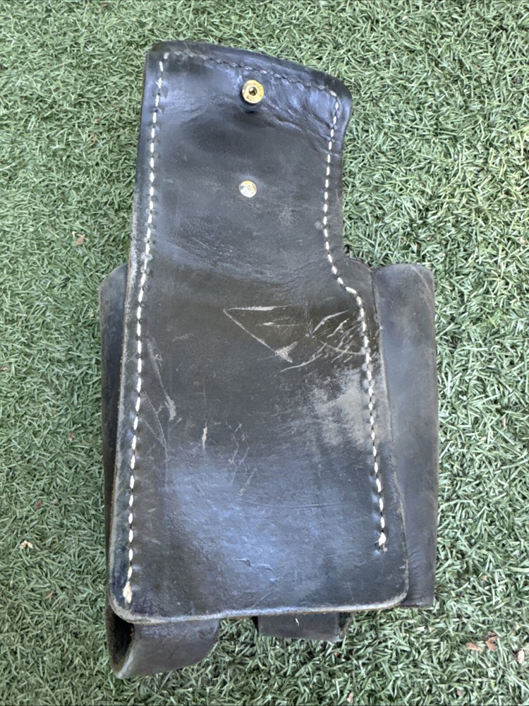 Buckingham 49261-BL Double Back Holster Black Leather
