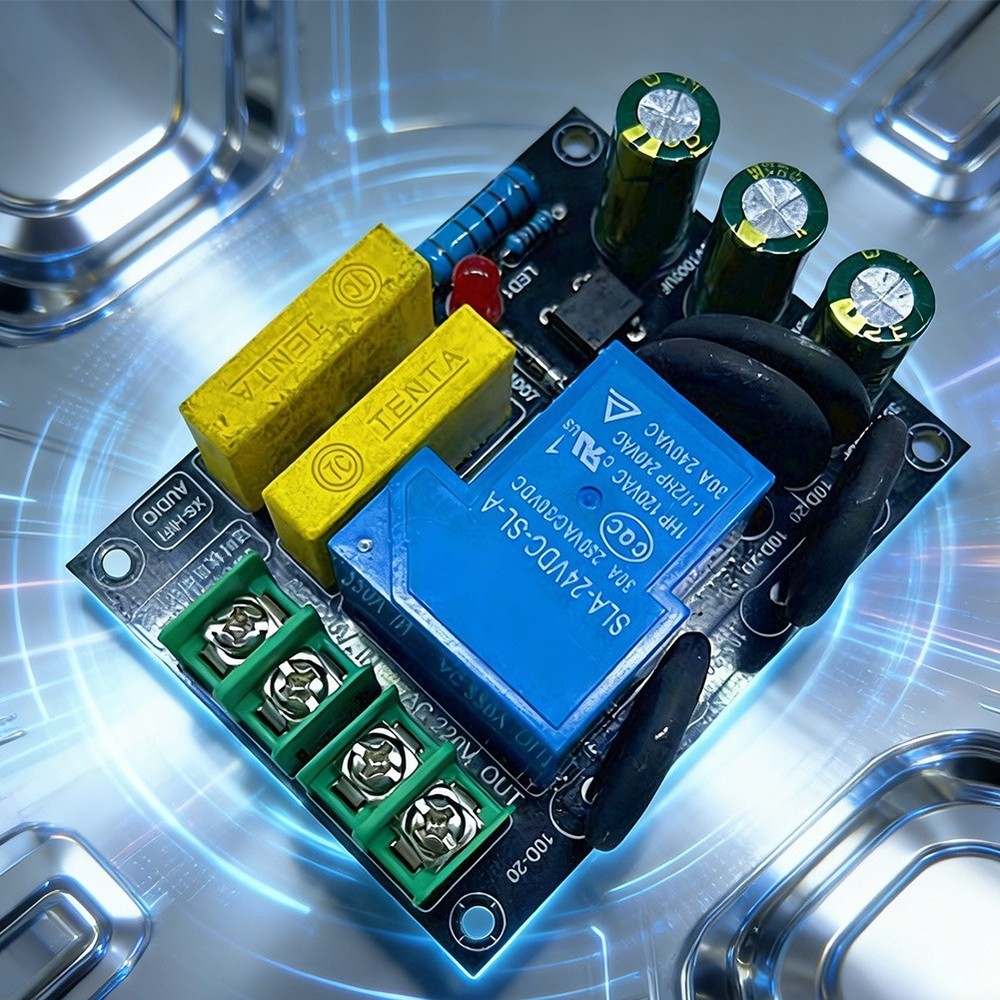 Soft Start Power Board for Amplifiers 2000W Load with Surge Control Features