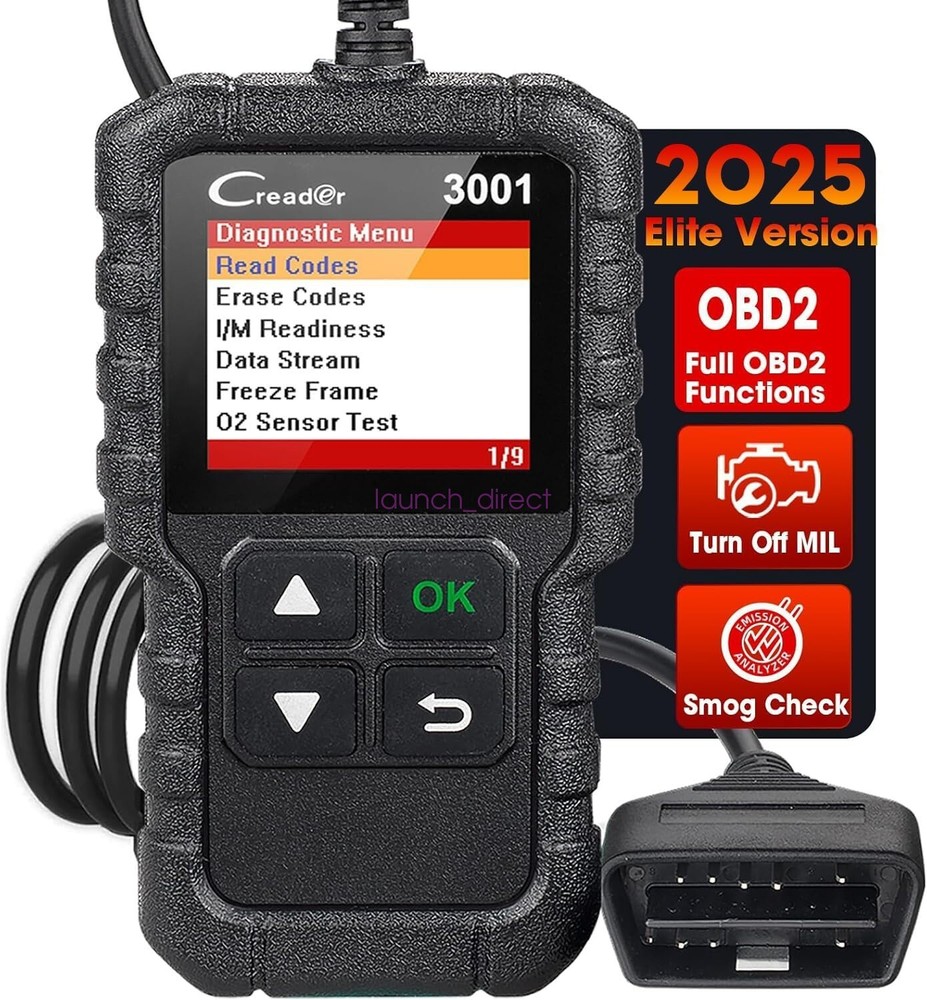 LAUNCH CR3001 Automotive OBD2 Scanner Code Readers Check Engine Diagnostic Tool*