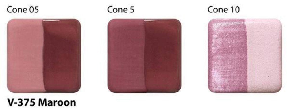 Velvet Underglaze 2 oz. Maroon