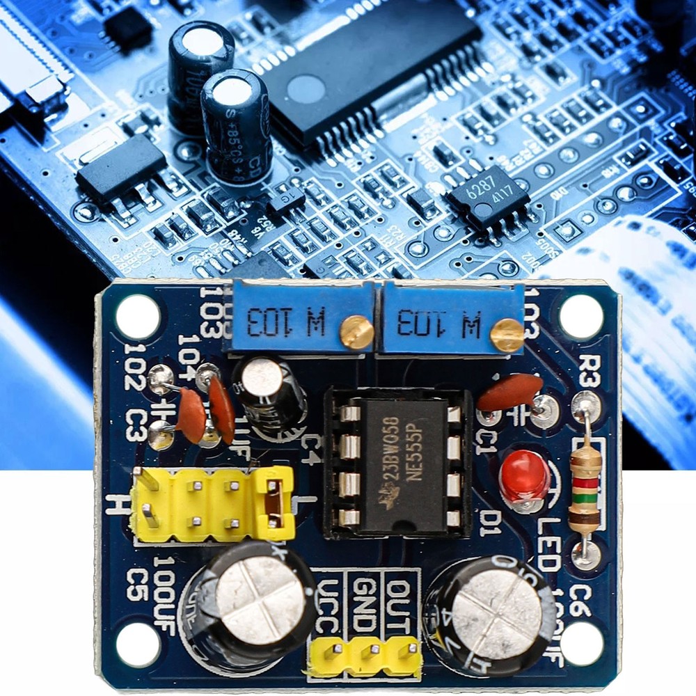 Pulse Frequency Generator Board Module Clear LED Indication Stable Performance