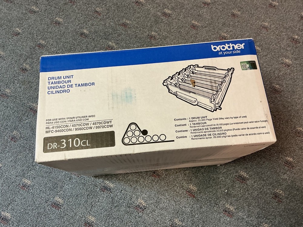 Brother DR310CL Drum Unit new open box black