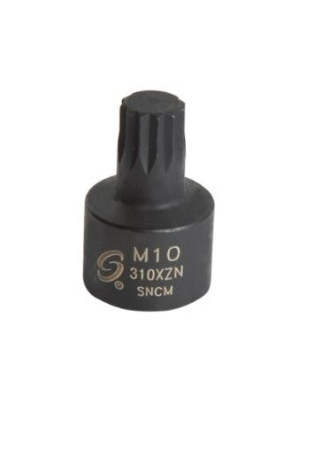- 3/8 DR. M10 STUBBY TRIPLE SQUARE IMPACT SOCKET