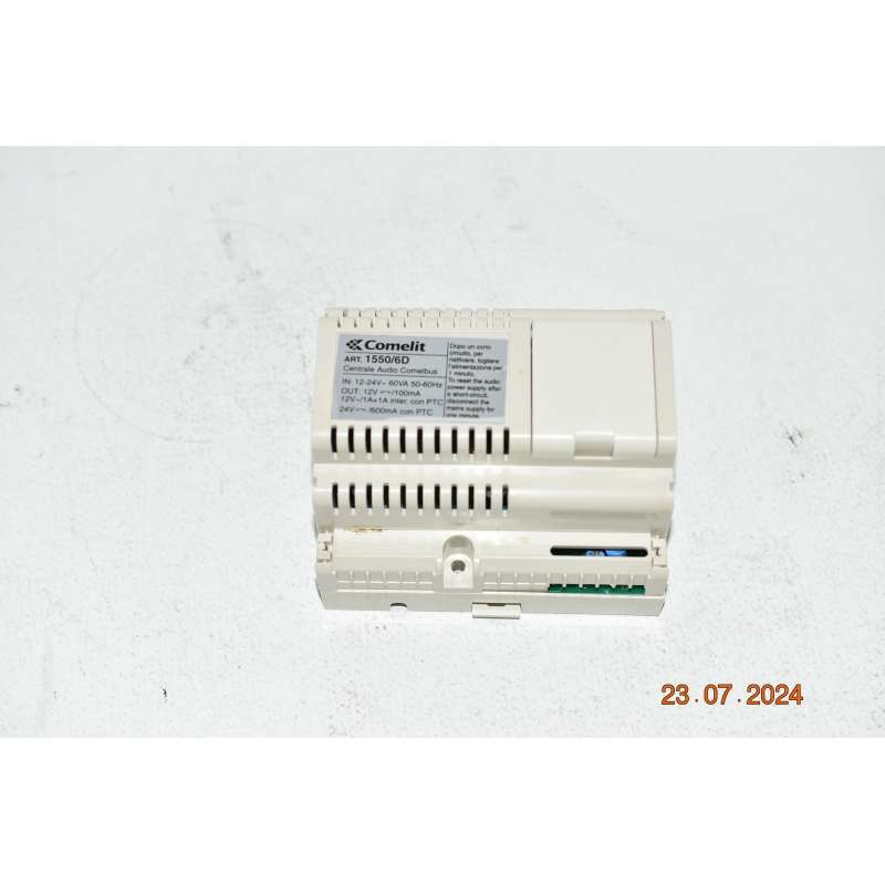 Comelit 1550/6D Audio Power Supply Control Unit Comelbus