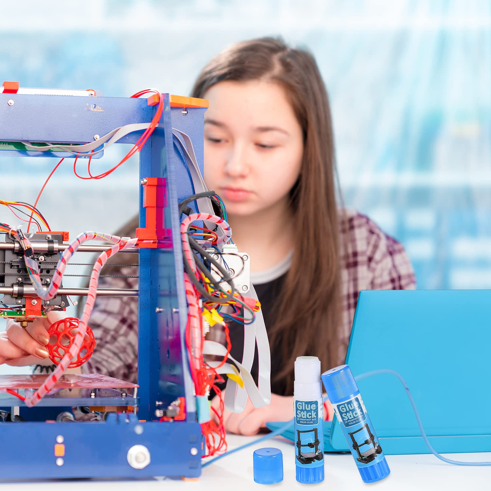 3D Printer Glue Sticks PVP Solid Glue Sticks for 3D Printer Hot Bed Removing Pri