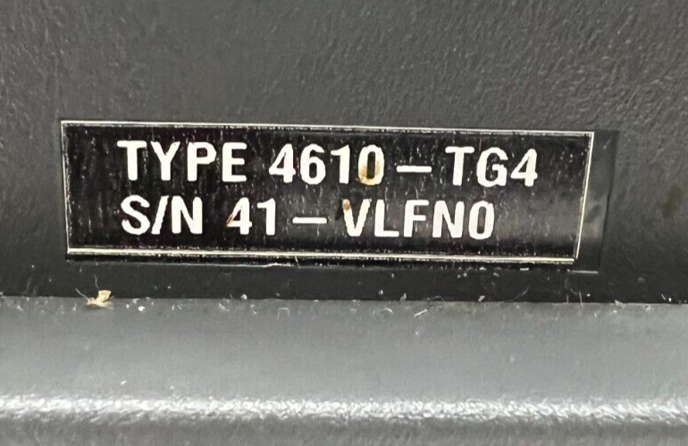 IBM 4610TG4 SINGLE STAITION RECEIPT PRINTER GRAY 16KB 512KB