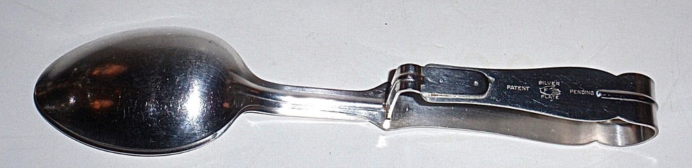 Vintage Silverplated Spring Action Server, Unique!