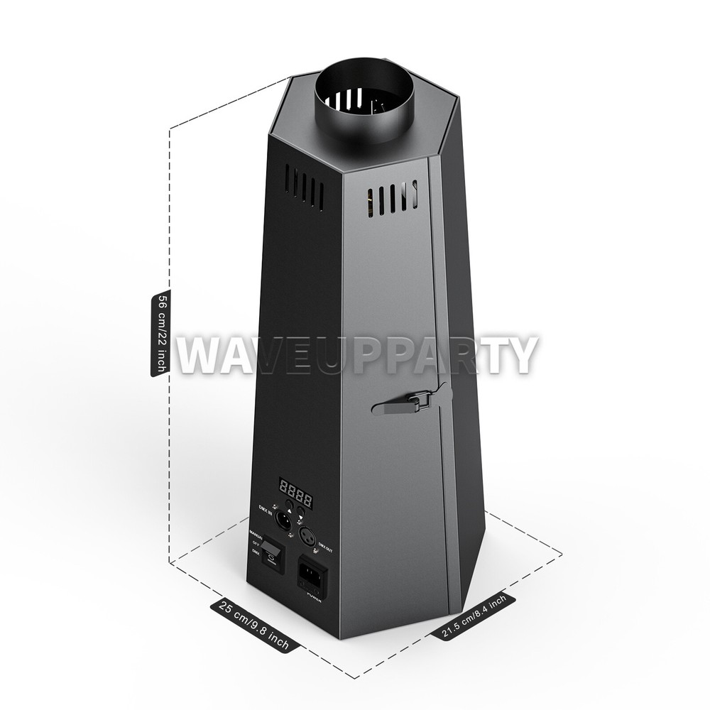 1/2/4PCS 200W Fire Thrower Machine DMX Stage Effect Flame Sprayer Projector Show