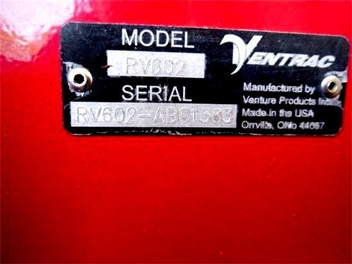 New Ventrac RV602 VACUUM COLLECTION SYSTEM*