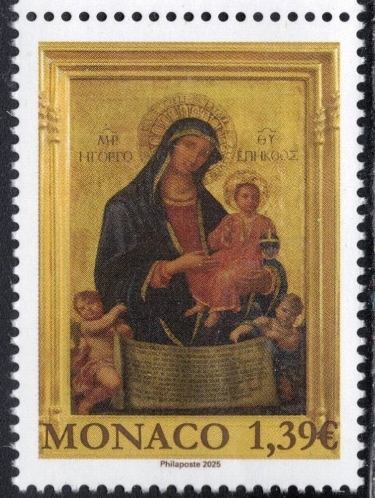 2025 Monaco Christmas MNH