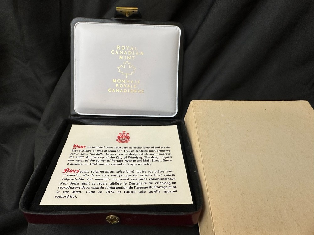 1974 Canada Uncirculated Set Double Penny Coins