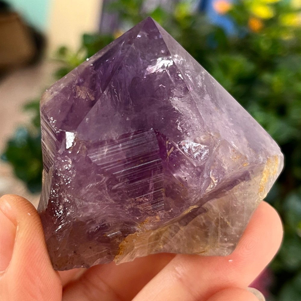 134g Natural Amethyst geode quartz clustercrystal specimen Healing