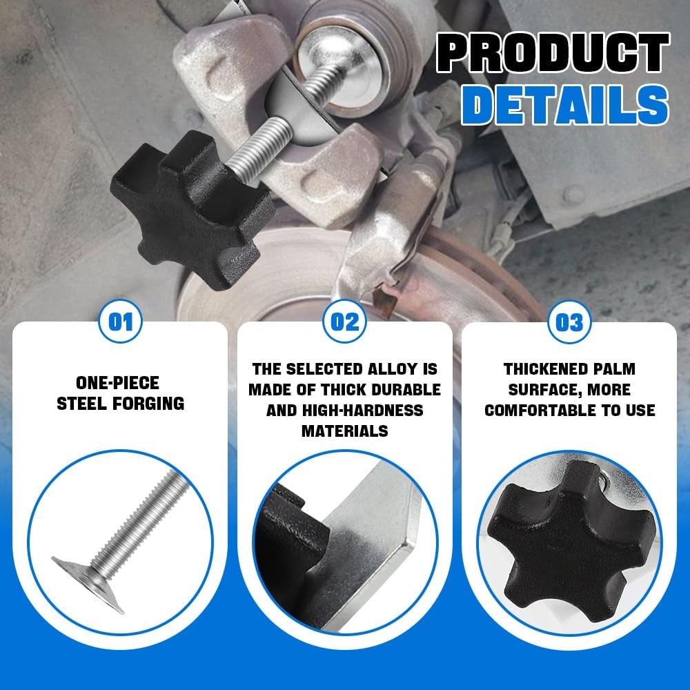 Brake Pad Spreader, Heavy Duty Disc Separator Tool, Caliper...