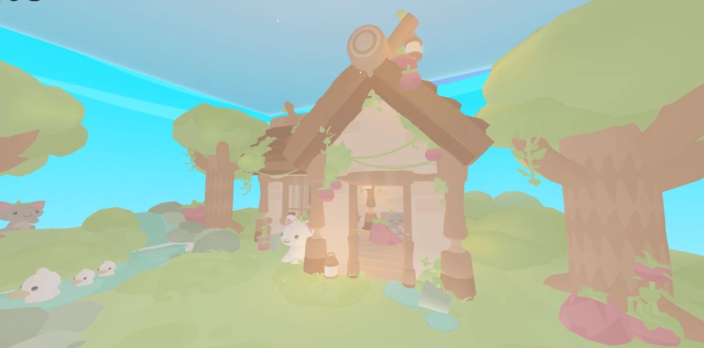 ⭐Adopt Pets🐈 Tiny Glitch Cat🐈 Duck🦆 Home House🏠