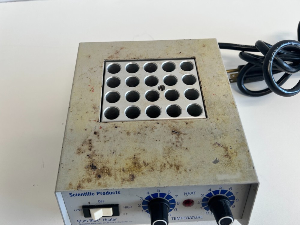 F9: Baxter Scientific / Lab-Line Multi-Blok Heater Model H2025-1A