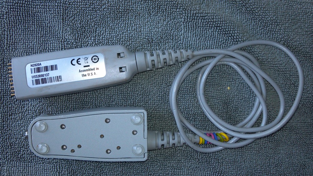 Agilent N2820A High Sensitivity 2Ch AC/DC Current Probe