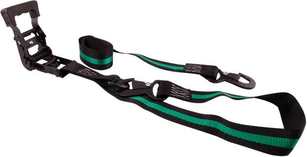 Erickson Ratchet Tie-Down Straps with Flat Snap Keepers