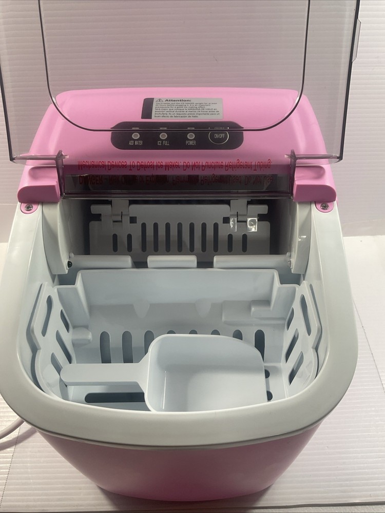 Portable Ice Maker Pink