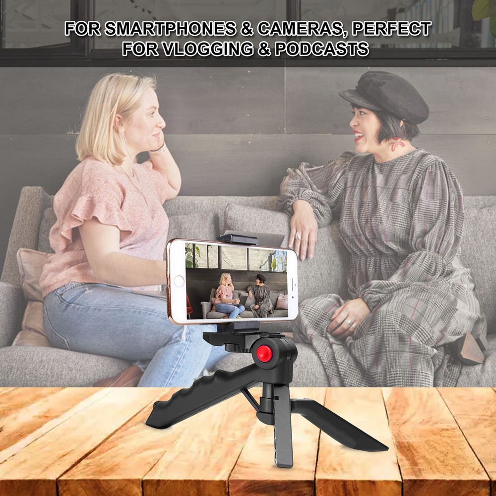 Hollyland LARK A1 Combo Wireless Microphone System (Space Gray) Podcast Bundle