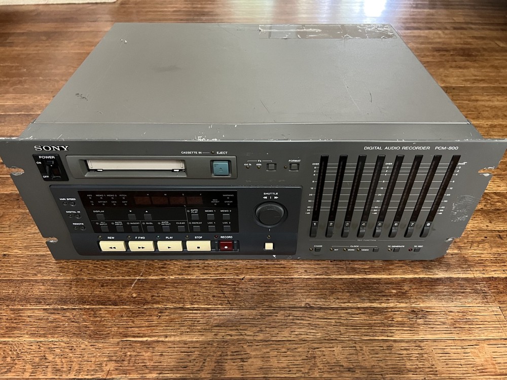 Sony PCM-800 8-Track Digitial Audio Recorder