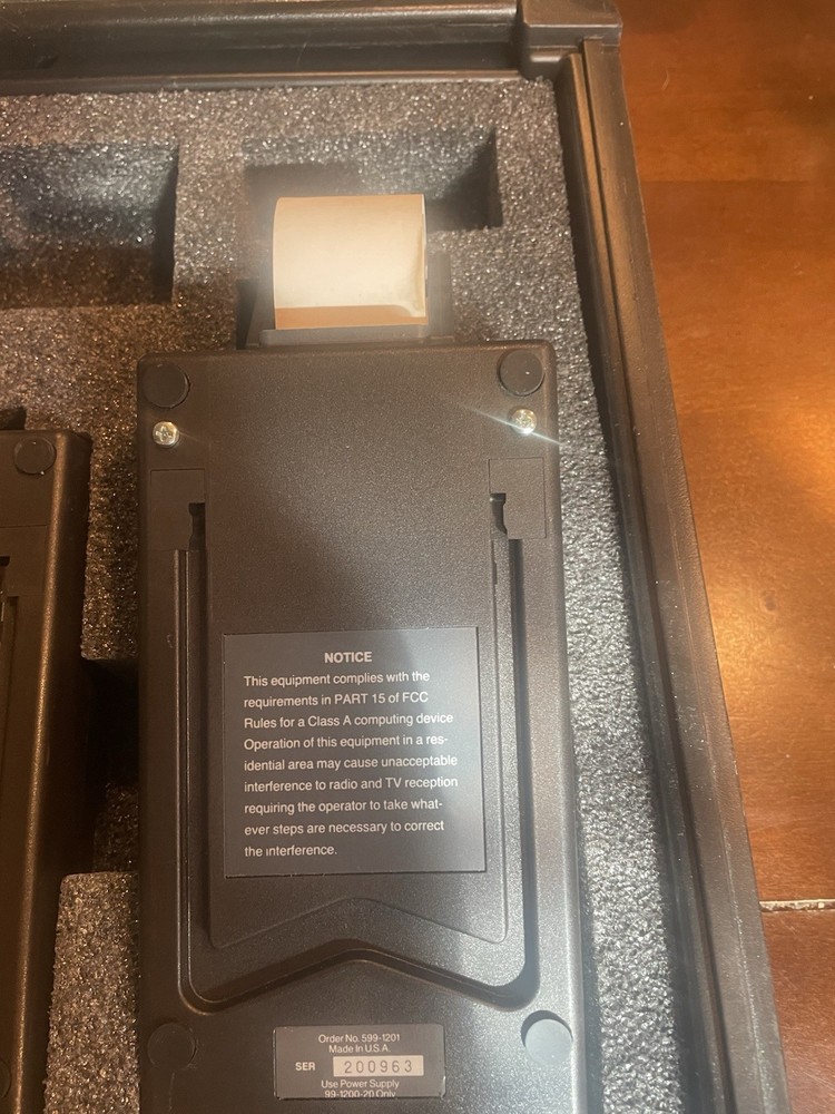 Brown & Sharpe 599-1201 & 599-1300 Data Stat Smart Processor and Printer, w/case