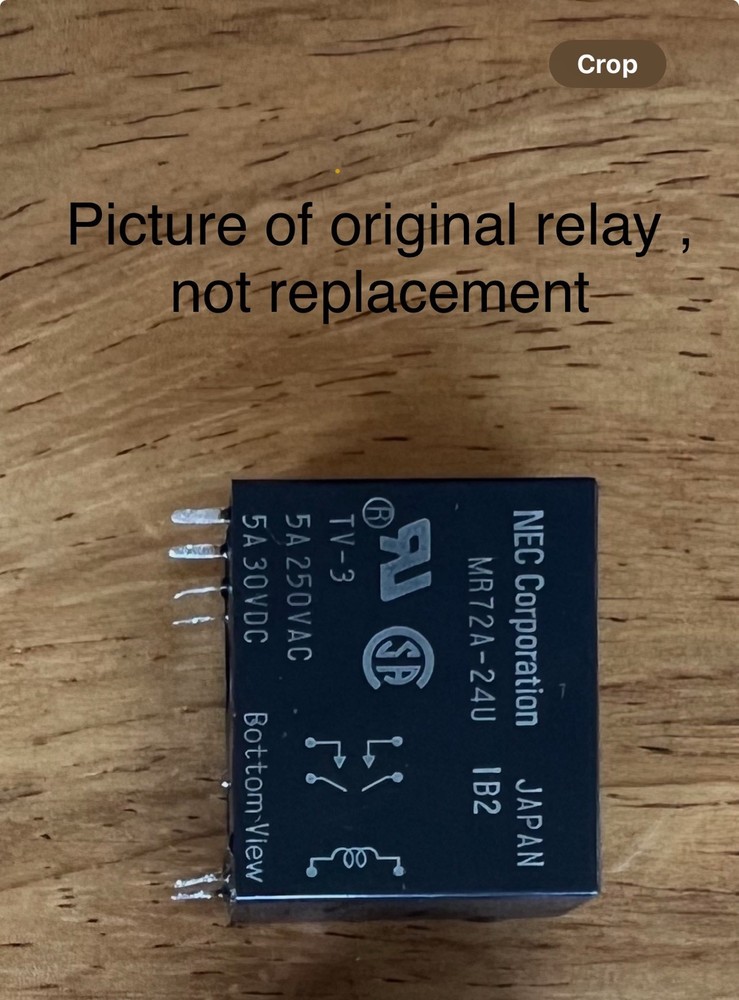 NAD 2400 amp Relay - High Current Upgraded Version - Made in Europe