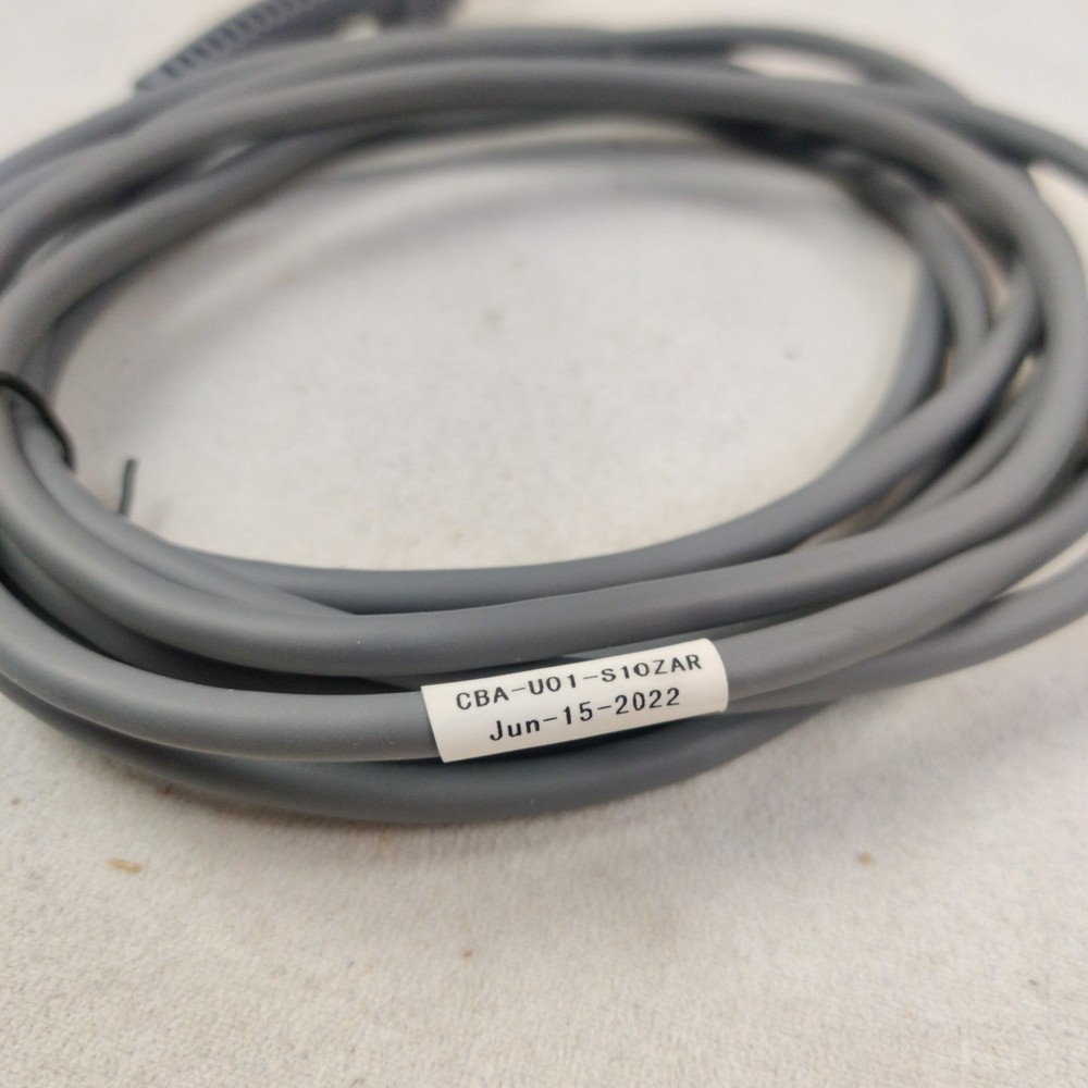 ZEBRA CBA-U01-S10ZAR (NEW OPEN BOX) SCANNER CABLE