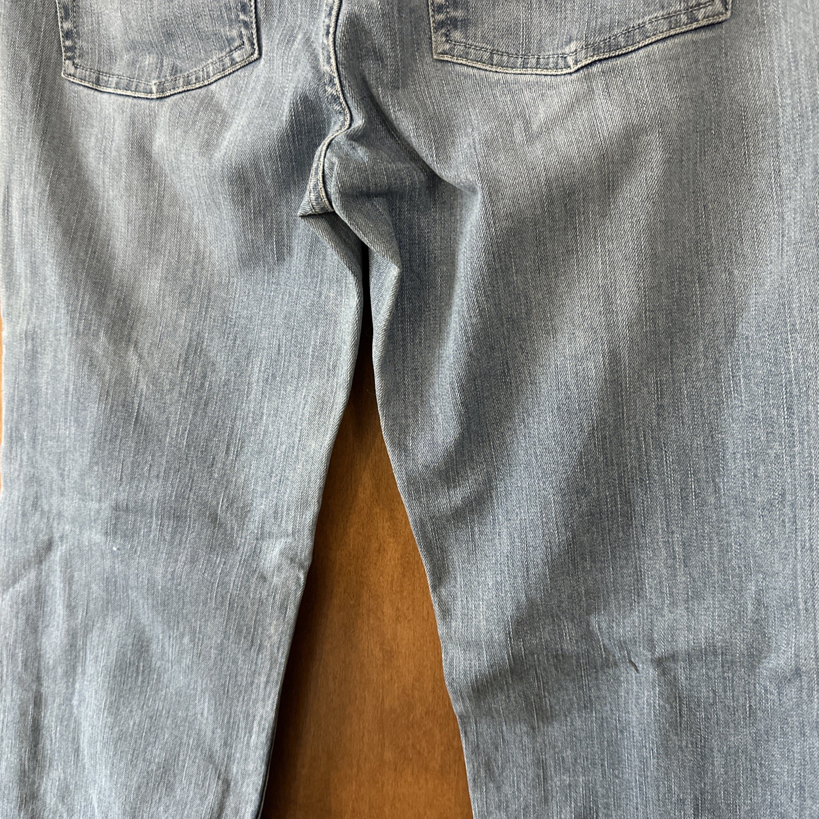 White House Black Market Jeans Blue Beaded Size 12