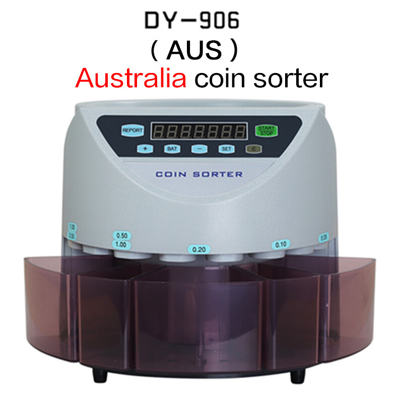 Coin Sorter Machine Counter Digital Automatic Electronic Counting Change Money