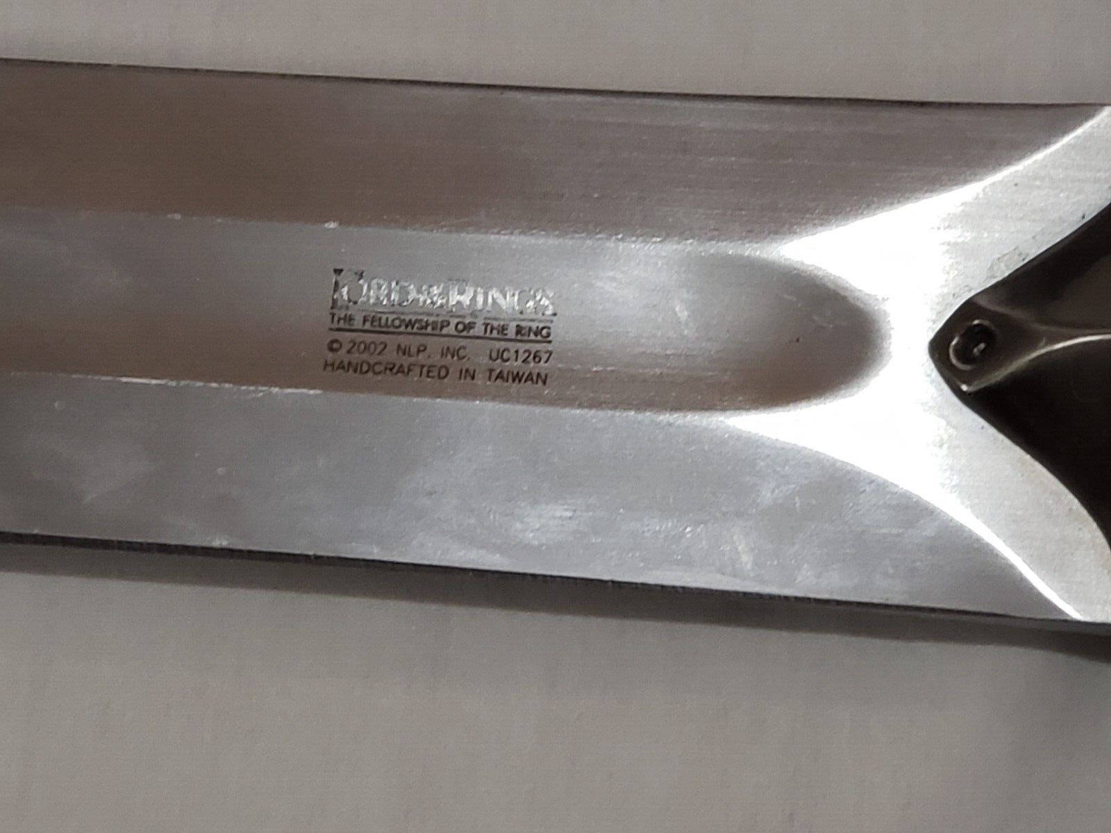 United Cutlery Lord of the Rings 2002 Narsil Sword of Elendil UC1267