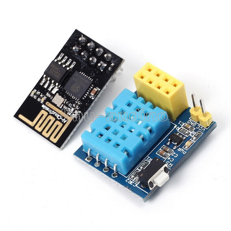 ESP8266 ESP 01/01S DHT11 Temperature Humidity WiFi Module Wireless Module+Shiled